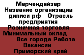 Мерчендайзер › Название организации ­ диписи.рф › Отрасль предприятия ­ Розничная торговля › Минимальный оклад ­ 25 000 - Все города Работа » Вакансии   . Приморский край,Владивосток г.